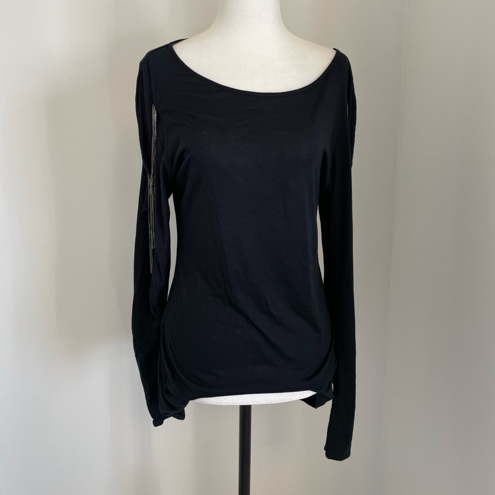 Haute Hippie long sleeve shirt with chains